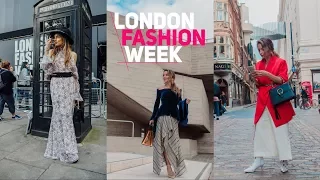 LONDON FASHION WEEK VLOG 1- Protesters, Outfits, & Industry Tips | Whitney's Wonderland