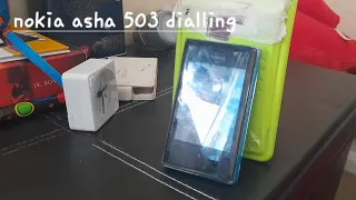 Nokia Asha 503 keypad test