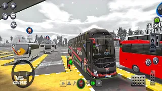 Fun City Bus Winter Drive - Bus Simulator Ultimate Gameplay