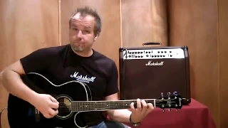 Marshall AS100 played by Ralf Sommerfeld