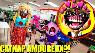 CATNAP TOMBE AMOUREUX DE LA PROFESSEURE MISS DELIGHT DANS LA VRAIE VIE ! Poppy Playtime Chapitre 3 !