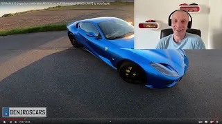 FERRARI 812 SUPERFAST TOP SPEED reacción @AutoTopnl ⚡️🚀🔥