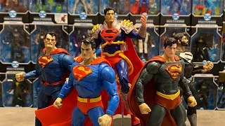 Mcfarlane Toys DC Multiverse Superman Head Swap Showcase Review