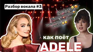 РАЗБОР ВОКАЛА ADELE - "WHEN WE WERE YOUNG"/РЕАКЦИЯ ПЕДАГОГА ВО ВОКАЛУ/ КАК ПОЁТ АДЕЛЬ?❤️