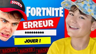 JE VOLE LE COMPTE FORTNITE DE NÉO ! (il rage)