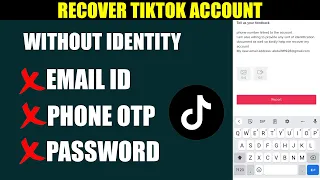 How to recover your hacked tiktok account without the email address and phone number in 2022