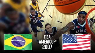 Brazil 🇧🇷 v USA 🇺🇸 | Classic Full Games - FIBA AmeriCup 2007