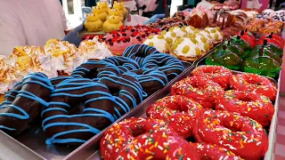 압도적 입니다! 토핑부터 차원이 다른? 미친 퀄리티 미국식 수제도넛 / Amazing! Visual Homemade Donuts / Korean street food