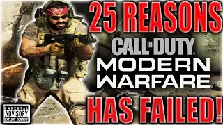 25 Reasons MODERN WARFARE has FAILED! 💩 Congratulations INFINITY WARD, you played Yourself!