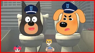 MEGAMIX: Sheriff Labrador | Skibidi Toilet Song ( Meme Cover )