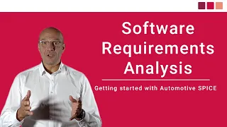 SWE.1 Software Requirements Analysis | Automotive SPICE