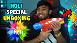 TECHNO GAMERZ HOLI SPECIAL UNBOXING | TECHNO GAMERZ | UJJWAL GAMER