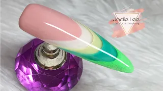 3D French nail | acrylic nail | design