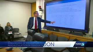 Iowa Board of Education releases graduation rates