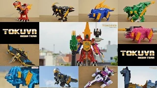 All DX Gattai Zyuden Sentai Kyoryuger 2013! DX 獣電戦隊キョウリュウジャー! Power Rangers Dino Charge Megazord!