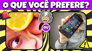 🔄 🔥🔥🔥O QUE VOCÊ PREFERE? | INSANO | Perguntas difíceis de responder | Jogo das Escolhas | #2