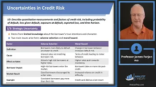 Introduction to Credit Risk Modeling and Assessment (FRM Part 2 –  Credit Risk Measurement – Ch 5)