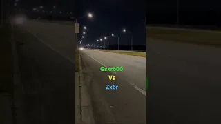 Gsxr600 vs Zx6r