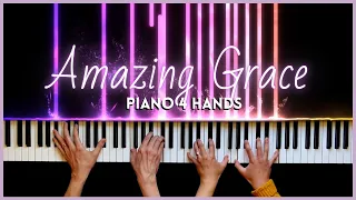 Amazing Grace [4 hands piano arrangement]