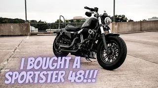 I bought ANOTHER sportster?! A 2017 Sportster 48