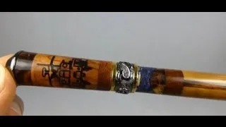 The making of a pen with multiple woods