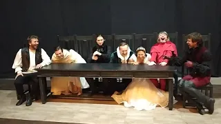 Новый рок-мюзикл Александра Рагулина "Графиня де Ла Фер". Репетиция.