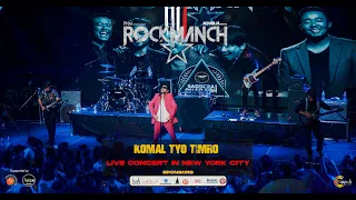 Sabin Rai & The Pharaoh - KOMAL TYO TIMRO Live in New York City | ROCKMANCH IV 2022