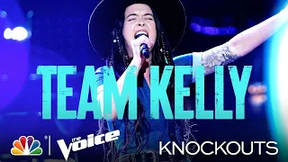 Savanna Woods Sings Soundgarden's "Black Hole Sun" - Four-Way Knockout - The Voice Knockouts 2021