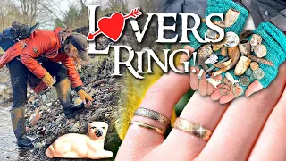 Mudlarking - 100 Year Old RINGS! Victorian Mudlarking Finds!