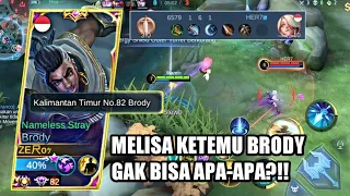 CARA LAWAN MELISSA PAKAI BRODY, MELISSA LANGSUNG DAPET COKLAT!! - Mobile Legends