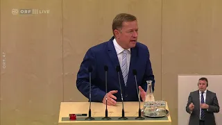 2018 07 05 Nationalratssitzung 109 Werner Amon ÖVP