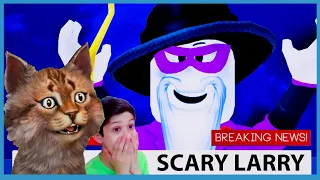 Scary Larry Tried To Scare My Nephew And This Happened!! - Roblox Break In