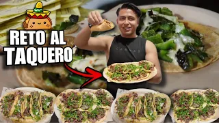 EL RETO de “LA TAURINA” 🌮 | Come 25 TACOS y GANA $1,000 💵🔥