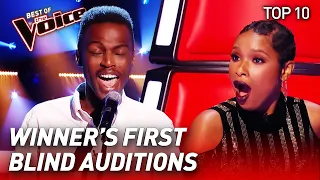 TOP 10 | INCREDIBLE Blind Auditions of WINNERS in The Voice