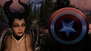 Captain America's Shield in Skyrim