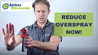 Reducing Overspray - Tips and Tricks with Airless Discounter Part 1