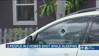 St. Pete woman and child shot while sleeping; police believe incidents are separate and random