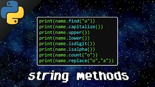 Python string methods 〰️