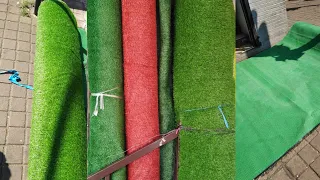 Artificial grass Carpet Best Quality one 30MM #southafrica🇿🇦 #artificialgrassinstallation  #wedding