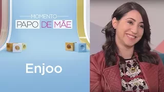 Você sentiu muito enjoo durante a gestação? | Momento Papo de Mãe