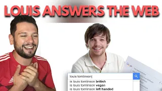 Louis Tomlinson Answers the Web's Most Searched Questions | Reaction