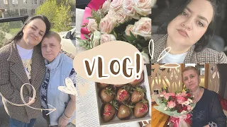 Весенний VLOG | День рождения мамы| примерка WB