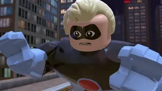 LEGO The Incredibles Walkthrough - Chapter 7 The Golden Years - All Minikits (100% Guide)