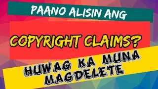 Paano alisin ang COPYRIGHT CLAIMS sa Song ng Youtube Video