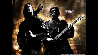 (SLIPKNOT) Jim Root & Mick Thomson playing guitar 2004 DUO