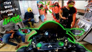 Market REaCTIONs On KAWASAKI NINJA H2 || Public Reactions || Bangalore || 2021