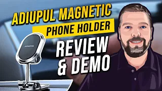 Magnetic Phone Holder For Car Review and Demo by Adiupul