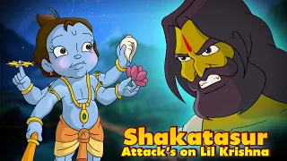 Krishna - Shakatasur Attack's on Lil Krishna | Fun Kids Videos