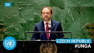 🇨🇿 Czech Republic - Minister Addresses United Nations General Debate, 76th Session (English) | #UNGA