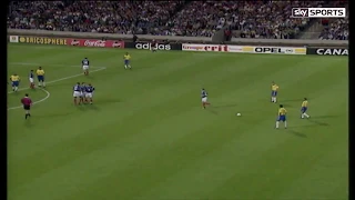 Roberto Carlos Incredible Free Kick (France 1997) (Sky Sports English Commentary) [HD]